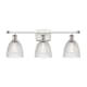 A thumbnail of the Innovations Lighting 516-3W Castile White and Polished Chrome / Clear