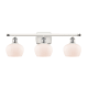 A thumbnail of the Innovations Lighting 516-3W Fenton White and Polished Chrome / Matte White