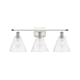 A thumbnail of the Innovations Lighting 516-3W-11-28 Berkshire Vanity White and Polished Chrome / Clear