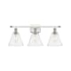 A thumbnail of the Innovations Lighting 516-3W-11-28 Berkshire Vanity White and Polished Chrome / Seedy