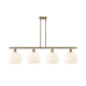 A thumbnail of the Innovations Lighting 516-4I-13-49-White Venetian-Indoor Pendant Antique Brass / White Venetian