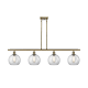 A thumbnail of the Innovations Lighting 516-4I-10-48 Athens Linear Antique Brass / Clear