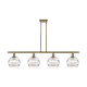 A thumbnail of the Innovations Lighting 516-4I-10-48 Rochester Linear Antique Brass / Clear