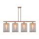 A thumbnail of the Innovations Lighting 516-4I-10-48-L Cobbleskill Linear Antique Copper / Mercury