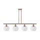 A thumbnail of the Innovations Lighting 516-4I-10-48-L Athens Linear Antique Copper / Seedy