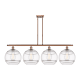 A thumbnail of the Innovations Lighting 516-4I-14-50 Rochester Linear Antique Copper / Clear