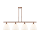 A thumbnail of the Innovations Lighting 516-4I-13-48 Bristol Linear Antique Copper / Matte White