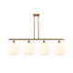 A thumbnail of the Innovations Lighting 516-4I-14-51-White Venetian-Indoor Pendant Brushed Brass / White Venetian