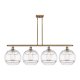 A thumbnail of the Innovations Lighting 516-4I-14-50 Rochester Linear Brushed Brass / Clear