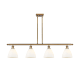 A thumbnail of the Innovations Lighting 516-4I-11-48 Bristol Linear Brushed Brass / Matte White