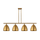 A thumbnail of the Innovations Lighting 516-4I-12-48 Bristol Linear Brushed Brass
