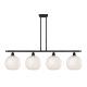 A thumbnail of the Innovations Lighting 516-4I-13-49-White Mouchette-Indoor Pendant Matte Black / White Mouchette