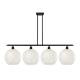 A thumbnail of the Innovations Lighting 516-4I-14-51-White Mouchette-Indoor Pendant Matte Black / White Mouchette