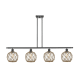 A thumbnail of the Innovations Lighting 516-4I Farmhouse Rope Matte Black / Clear Glass with Brown Rope