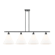 A thumbnail of the Innovations Lighting 516-4I-14-50 Berkshire Linear Matte Black / Matte White