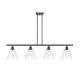 A thumbnail of the Innovations Lighting 516-4I-11-48 Berkshire Linear Matte Black / Clear