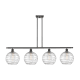 A thumbnail of the Innovations Lighting 516-4I-13-48 Athens Linear Oil Rubbed Bronze / Clear Deco Swirl