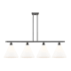 A thumbnail of the Innovations Lighting 516-4I-14-50 Berkshire Linear Oil Rubbed Bronze / Matte White