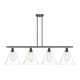 A thumbnail of the Innovations Lighting 516-4I-14-50 Berkshire Linear Oil Rubbed Bronze / Clear