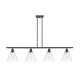 A thumbnail of the Innovations Lighting 516-4I-11-48 Berkshire Linear Oil Rubbed Bronze / Clear