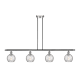 A thumbnail of the Innovations Lighting 516-4I-8-46 Athens Linear Polished Chrome / Clear Water Glass