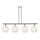 A thumbnail of the Innovations Lighting 516-4I-13-49-White Mouchette-Indoor Pendant Polished Chrome / White Mouchette