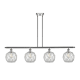 A thumbnail of the Innovations Lighting 516-4I Farmhouse Rope Polished Chrome / Clear Glass with White Rope