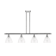 A thumbnail of the Innovations Lighting 516-4I-11-48 Bristol Linear Polished Chrome / Clear