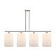 A thumbnail of the Innovations Lighting 516-4I-10-48-L Cobbleskill Linear Polished Nickel / Matte White