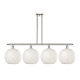 A thumbnail of the Innovations Lighting 516-4I-14-51-White Mouchette-Indoor Pendant Polished Nickel / White Mouchette