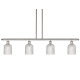 A thumbnail of the Innovations Lighting 516-4I-10-48 Bridal Veil Pendant Polished Nickel / Clear