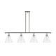 A thumbnail of the Innovations Lighting 516-4I-11-48 Berkshire Linear Polished Nickel / Clear