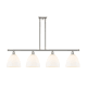 A thumbnail of the Innovations Lighting 516-4I-13-48 Bristol Linear Polished Nickel / Matte White