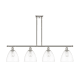 A thumbnail of the Innovations Lighting 516-4I-13-48 Bristol Linear Polished Nickel / Clear