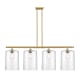 A thumbnail of the Innovations Lighting 516-4I-10-48-L Cobbleskill Linear Satin Gold / Clear