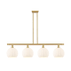 A thumbnail of the Innovations Lighting 516-4I-13-49-White Venetian-Indoor Pendant Satin Gold / White Venetian