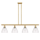 A thumbnail of the Innovations Lighting 516-4I-11-48 Bristol Linear Satin Gold / Seedy