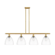 A thumbnail of the Innovations Lighting 516-4I-13-48 Bristol Linear Satin Gold / Clear