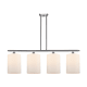 A thumbnail of the Innovations Lighting 516-4I-10-48-L Cobbleskill Linear Brushed Satin Nickel / Matte White
