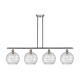 A thumbnail of the Innovations Lighting 516-4I-13-48 Athens Linear Brushed Satin Nickel / Clear Deco Swirl
