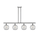 A thumbnail of the Innovations Lighting 516-4I Farmhouse Rope Brushed Satin Nickel / Clear Glass with White Rope
