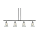 A thumbnail of the Innovations Lighting 516-4I Hanover Brushed Satin Nickel / Mouchette