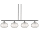 A thumbnail of the Innovations Lighting 516-4I-10-49 Ithaca Pendant Brushed Satin Nickel / Clear Ithaca