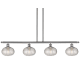 A thumbnail of the Innovations Lighting 516-4I-9-48 Ithaca Pendant Brushed Satin Nickel / Clear Ithaca