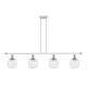 A thumbnail of the Innovations Lighting 516-4I-10-48 Belfast Linear White and Polished Chrome / Deco Swirl