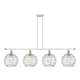 A thumbnail of the Innovations Lighting 516-4I-13-48 Athens Linear White and Polished Chrome / Clear Deco Swirl