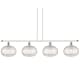 A thumbnail of the Innovations Lighting 516-4I-10-49 Ithaca Pendant White Polished Chrome / Clear Ithaca