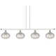 A thumbnail of the Innovations Lighting 516-4I-9-48 Ithaca Pendant White Polished Chrome / Clear Ithaca