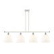 A thumbnail of the Innovations Lighting 516-4I-13-48 Bristol Linear White and Polished Chrome / Matte White