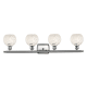 A thumbnail of the Innovations Lighting 516-4W-9-36-White Mouchette-Bathroom Vanity Light Alternate Image